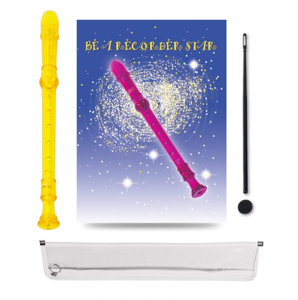 Be A Recorder Star® Kingsley Kolor® Package Yellow